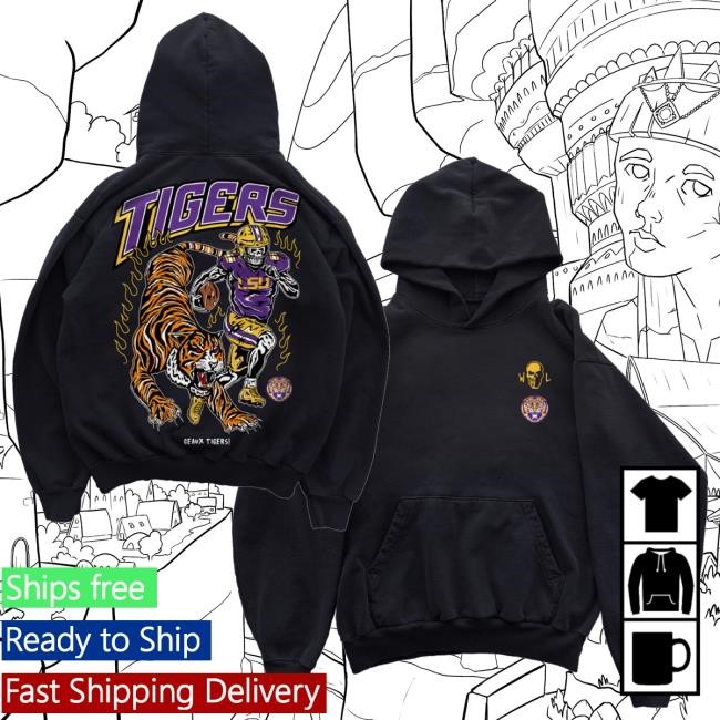 Warren Lotas Merch Store Lsu Tigers Tee