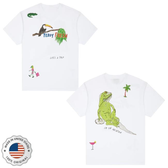 Teddyfresh Merch Iguana Crewneck Sweatshirt