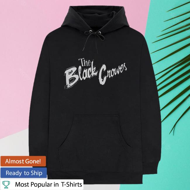 Official The Black Crowes Script Logo Popover Sweatshirt