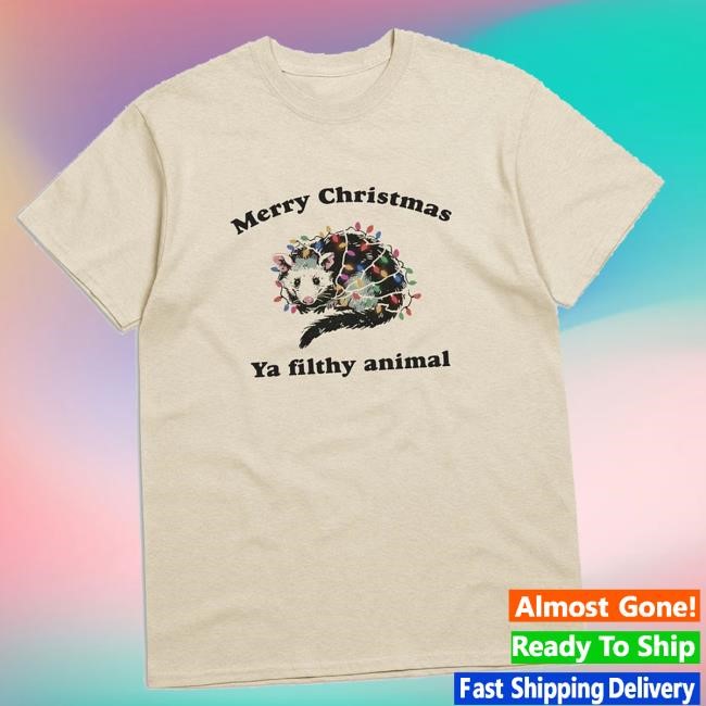 Trending Slippywild Merch Store Merry Christmas Ya Filthy Animal Long Sleeve Shirt Trending Slippywild Merch Store Merry Christmas Ya Filthy Animal Hoodie