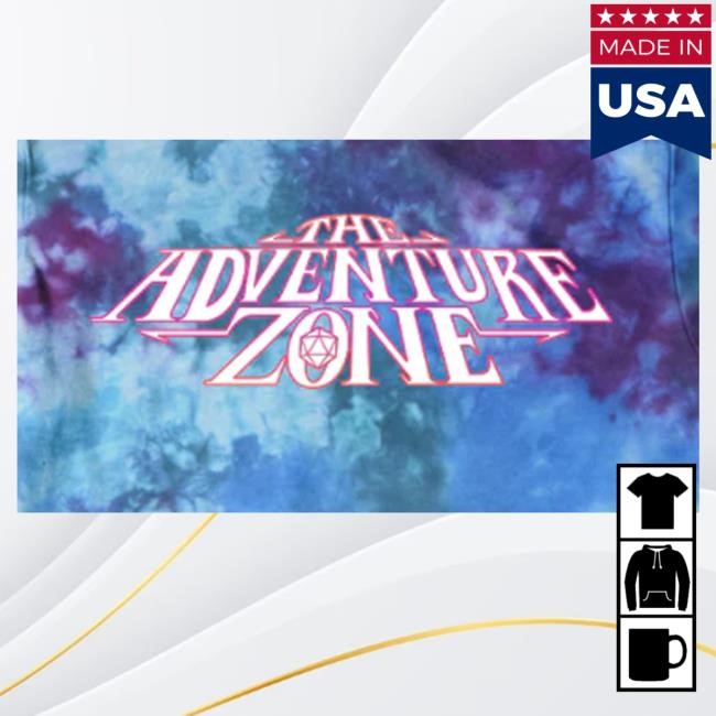 Official Mcelroy Merch Store The Adventure Zone Tie-Dye Shirts