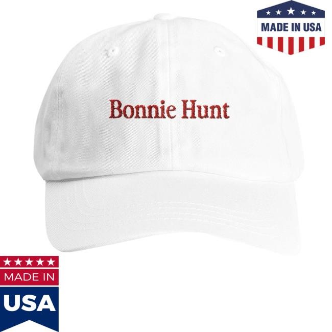 Waveygoods Merch Bonnie Hunt Embroidered Dad Bucket Hat