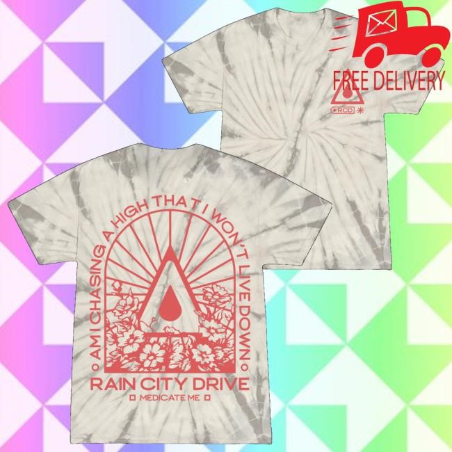 Rain City Drive - Medicate Me - Tie Dye Hoodie