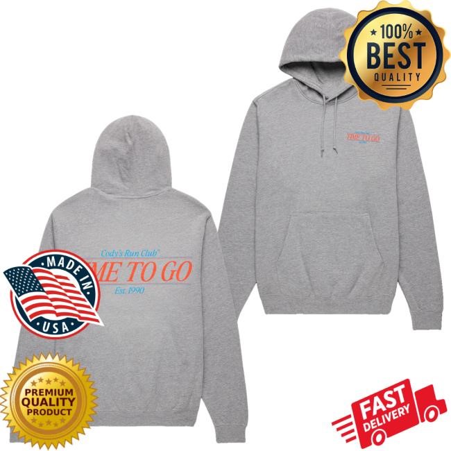 Cody's Run Club Store 1990 Hoodie Athletic Long Sleeve Shirt