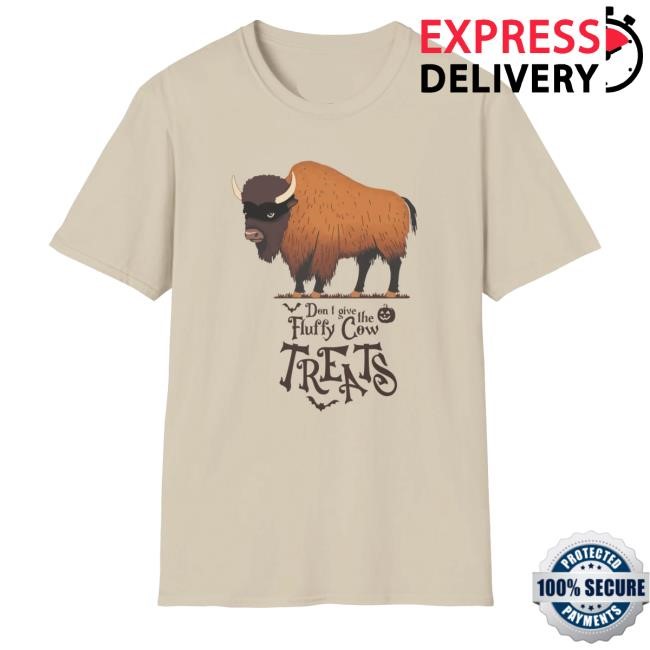 Defiance Tools Merch Store Shop Fluffy Cow Halloween Zip Hoodie Don't Give The Fluffy Cow Treats Halloween