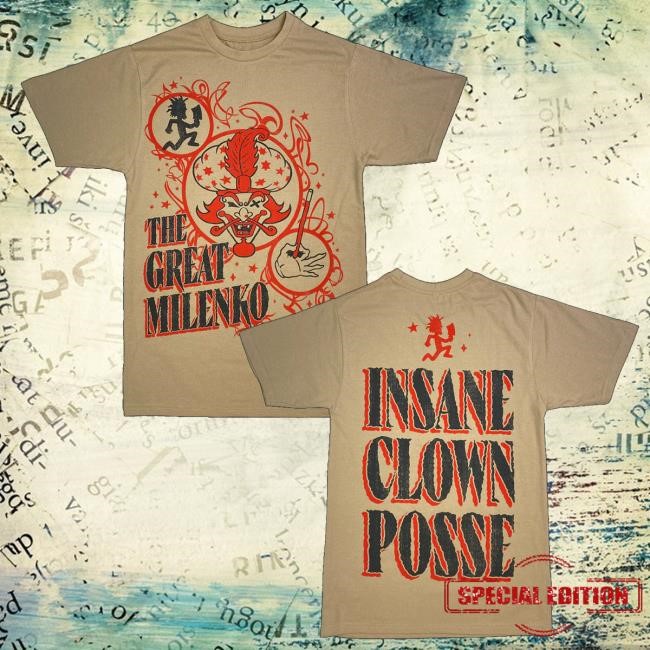 Insane Clown Posse Store Merch The Great Milenko Hooded Sweatshirt