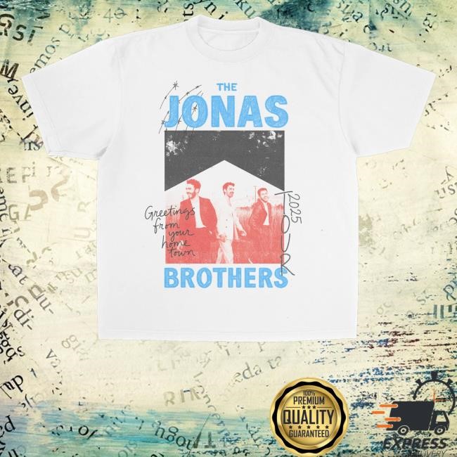 Official The Jonas Brothers Merch Shop Jonas Brothers Crayon T Shirts