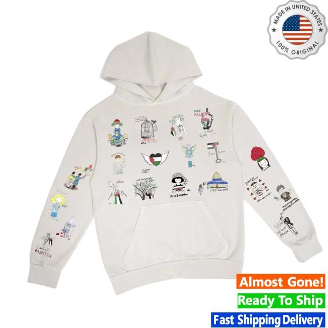 Trending Wearthepeace Merch Store Children Of Gaza Art Heavyweight T-Shirt