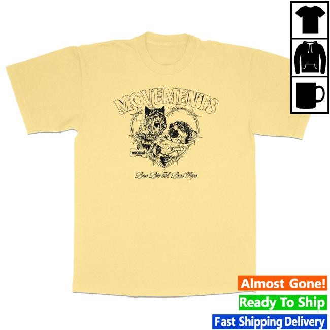 Official Movement Official Merch Store Lead Pipe Wolf Sweatshirt
