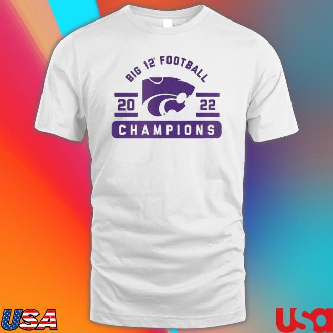 Premium Conference Champions Kansas State Wildcats 2022 Big 12 Football Sweaters Premium Conference Champions Kansas State Wildcats 2022 Big 12 Football Shirt