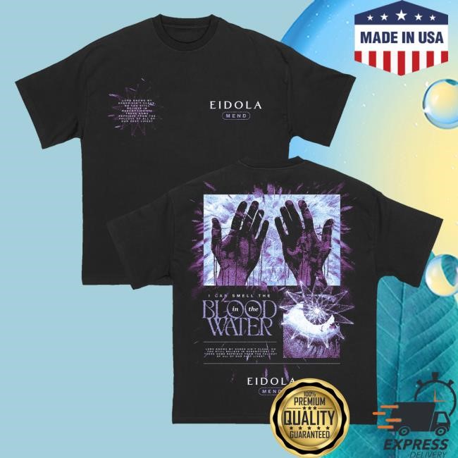 Official Rise Records Merch Eidola Hands Black Tee Shirt