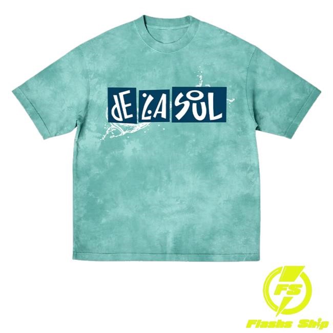 De La Soul Merch Shop Store Official Clear Lake Audiotorium Tie-Dye Tee Shirt
