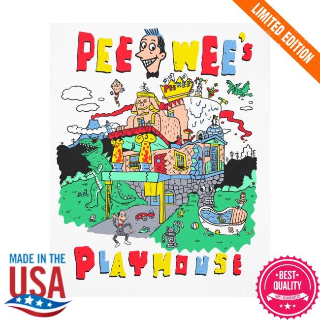 Graveyard Goods Merch Pee-Wee's Playhouse Anything Can Happen Shirts