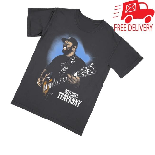 Mitchell Tenpenny Merch Store Tenpenny Photo T-Shirt