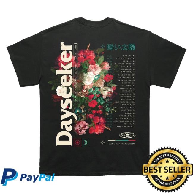 Dayseeker Merch Store Shop Fall Tour Short Sleeve Tee