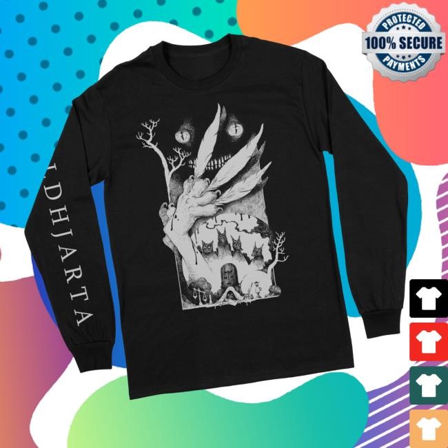 Official Indiemerchstore Merch Vildhjarta Feathers Longsleeve Tee Shirt