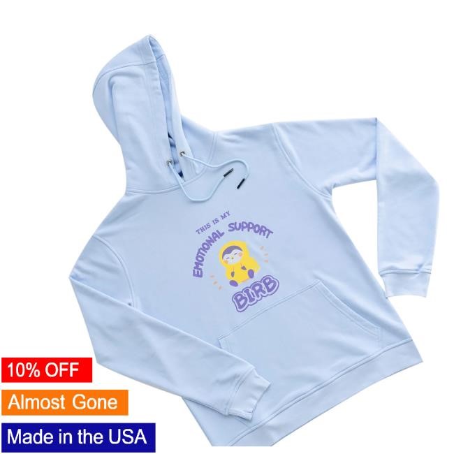 This Is My Emotional Support Birb Finch Long Sleeve Shirt