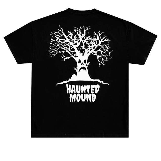 Trending Haunted Mound Merch I Heart Hm Black Sweatshirt