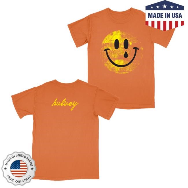 Official Hulvey Merch Smiley Crewneck Sweatshirt