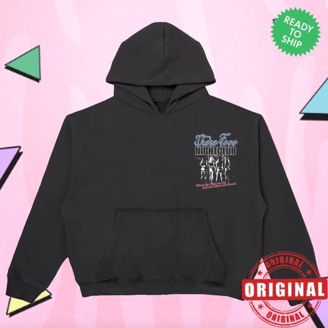 Official These Foos Merch These Foos Club Hoodie Black T-Shirt