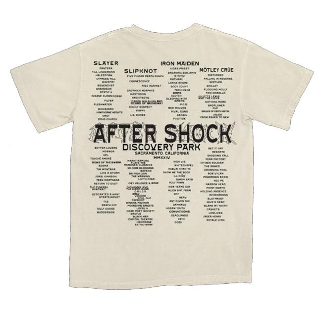 Official Dwp Merch Aftershock 2024 Scenic T-Shirt