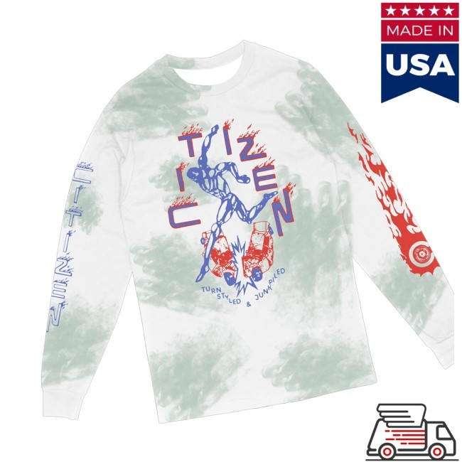 Citizen Store Merch Junkpile Tie-Dye Long Sleeve T Shirt