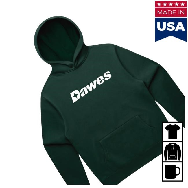 Dawes Merch Shop Pine Green Dawes Sparkle T Shirt