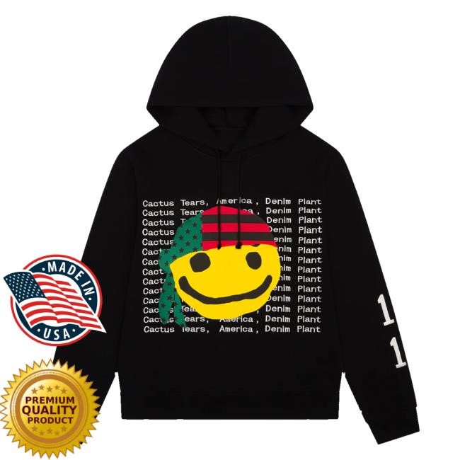 Denim Tears Merch Store Shop Cactus Tears Tee Shirt Black