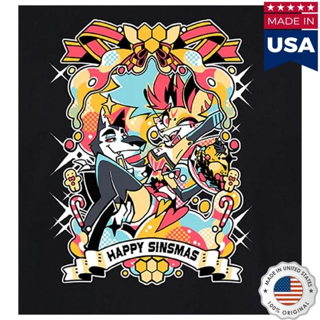 Shark Robot Sinsmas 2024 Beelzebub Vortex With Printed Sleeves T-Shirt