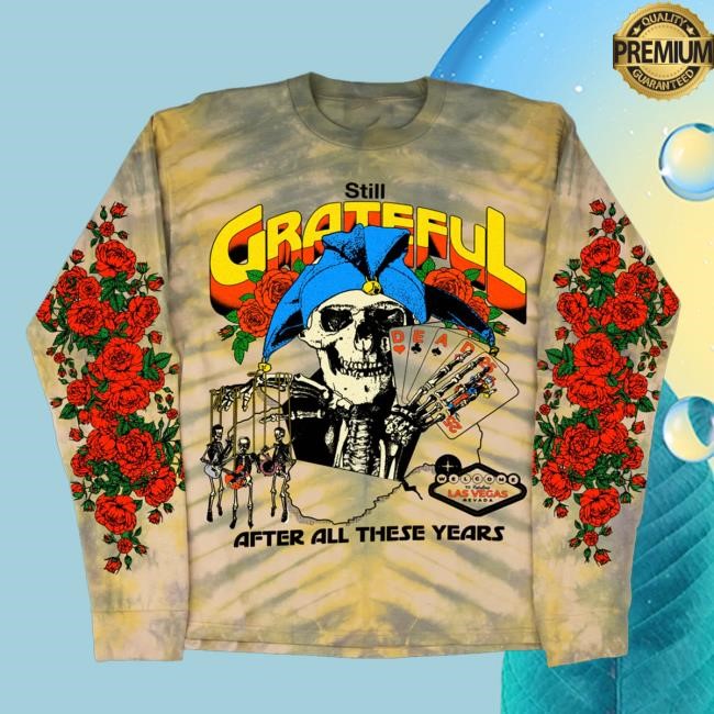 Online Ceramics Merch Still Grateful After All These Years Tie Dye Sweater