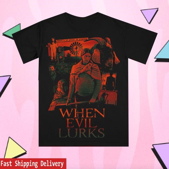 Creeporama Merch Store When Evil Lurks Wrath Of God Premium Shirt