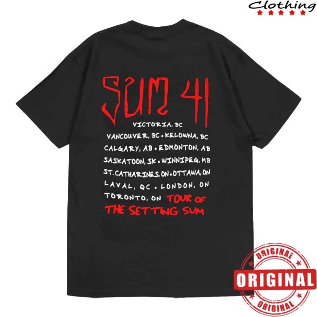 Official Skull Sketch Tour Tee
