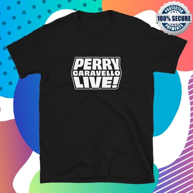 Official Perry Caravello Live Merch Store Perry Caravello Live Logo Hoodie