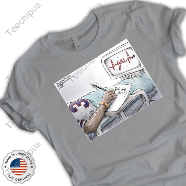 Hamlin Wakes Up Long Sleeve T Shirt Hamlin Wakes Up Adam Zyglis Hoodie Buffalo Bills