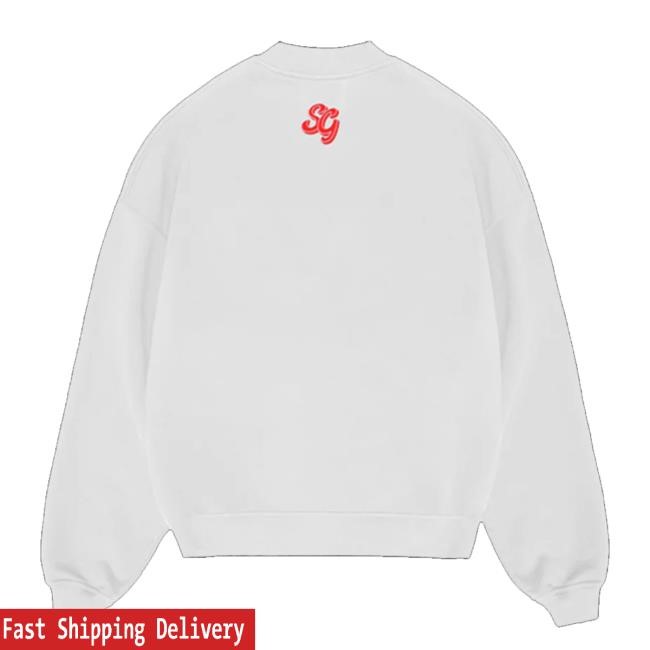 Official Selena Gomez Official Selenator White Heart T Shirt