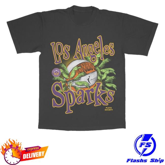 Official Def Jam Playa Society La Sparks Sketch New Shirt