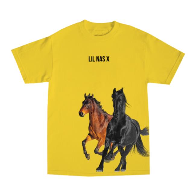 Trending Lil Nas X Merch Store Old Town Road Yellow Classic Shirt Lilnasxstore Shop