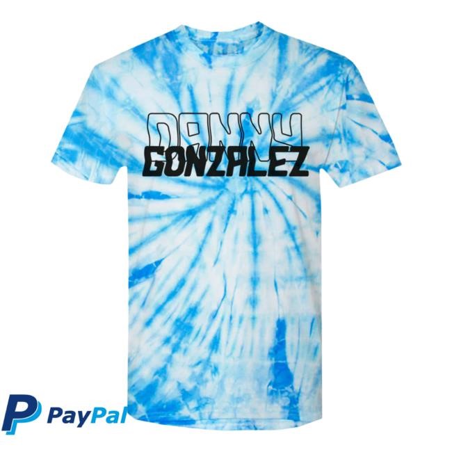 Danny Gonzalez Store Merch Danny Gonzalez Logo Blue Tie Dye Sweashirt
