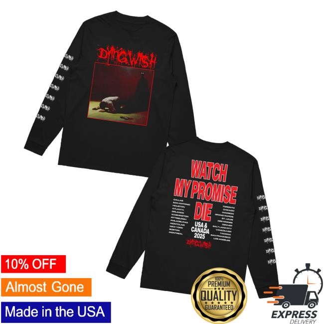 Dying Wish Merch Watching My Promise Die Hoodie