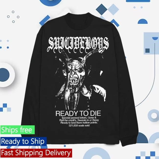 G59recordsmerchandise Greyfivenine Store Suicideboys Ready To Die Tee Shirt