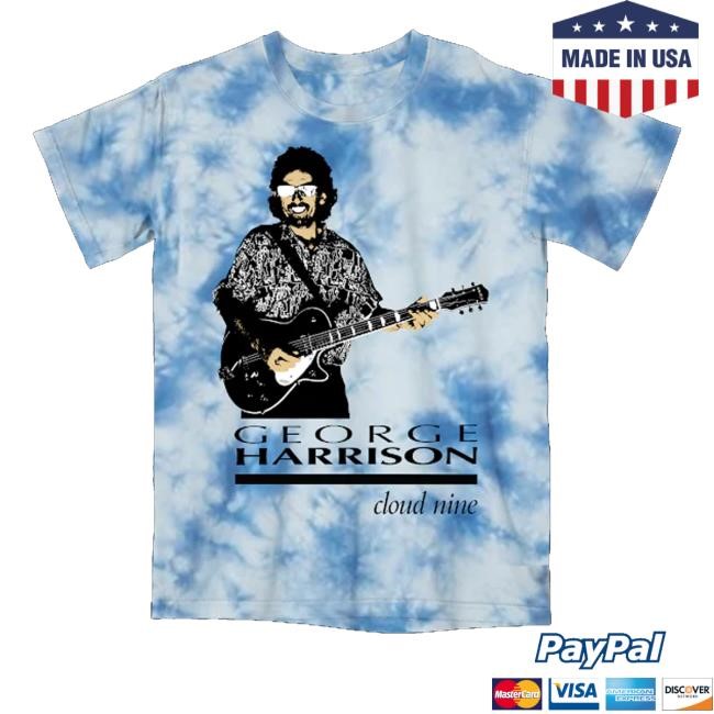 George Harrison Cloud Nine Tie Dye New Shirt
