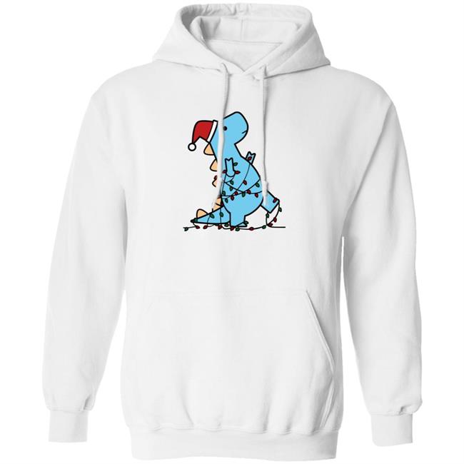Dino Comics Christmas T Rex Hoodie