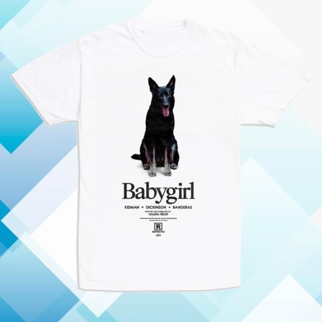 A24films Merch Shop Store Official Babygirl Dog Shirts A24films Babygirl Dog Classic Shirt
