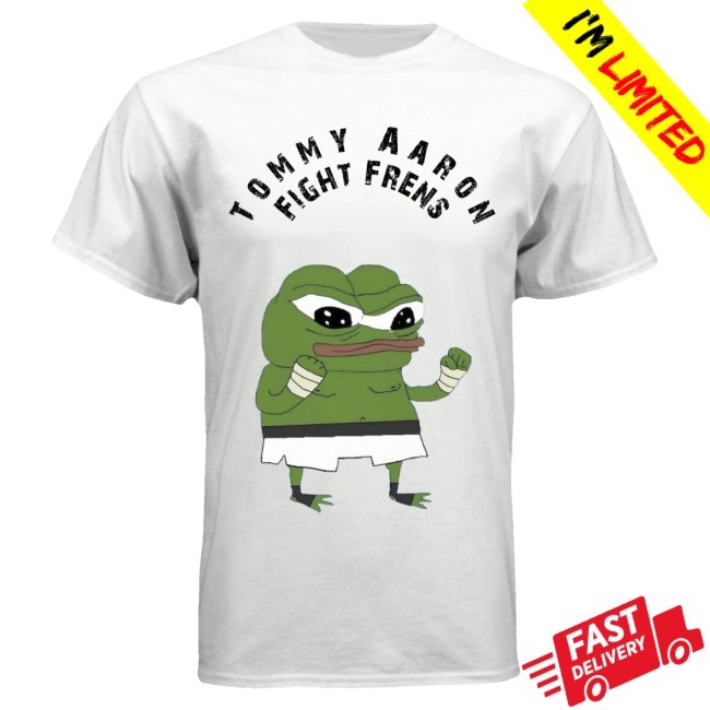Official Apu Merch Tommy Aaron Fight Frens Tee