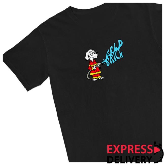 Gold Brick Fire Dog Shirts