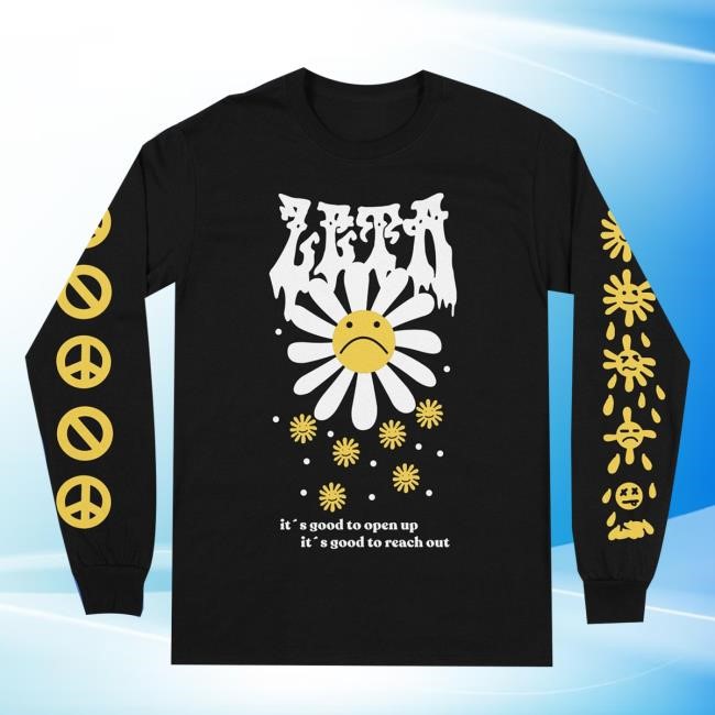 Official Join Zeta Merch Store Zeta Steps Black Long Sleeve Hooded Sweatshirt