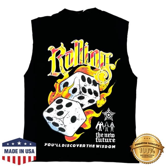Official K-Momo Merch Bkys Rolling Graphic Sleeveless Hoodie