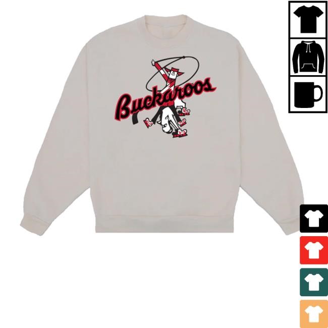 Vintage Buckaroos Funny Shirt Shop Winterhawks
