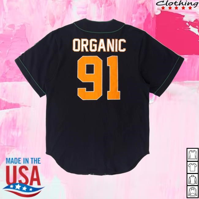 Midnight Organic Merch Store Citrus League Baseball Jersey Shirts