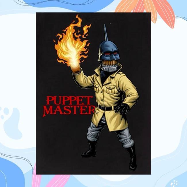 Bull Airs Merch Torch Puppet Master Tee Shirt